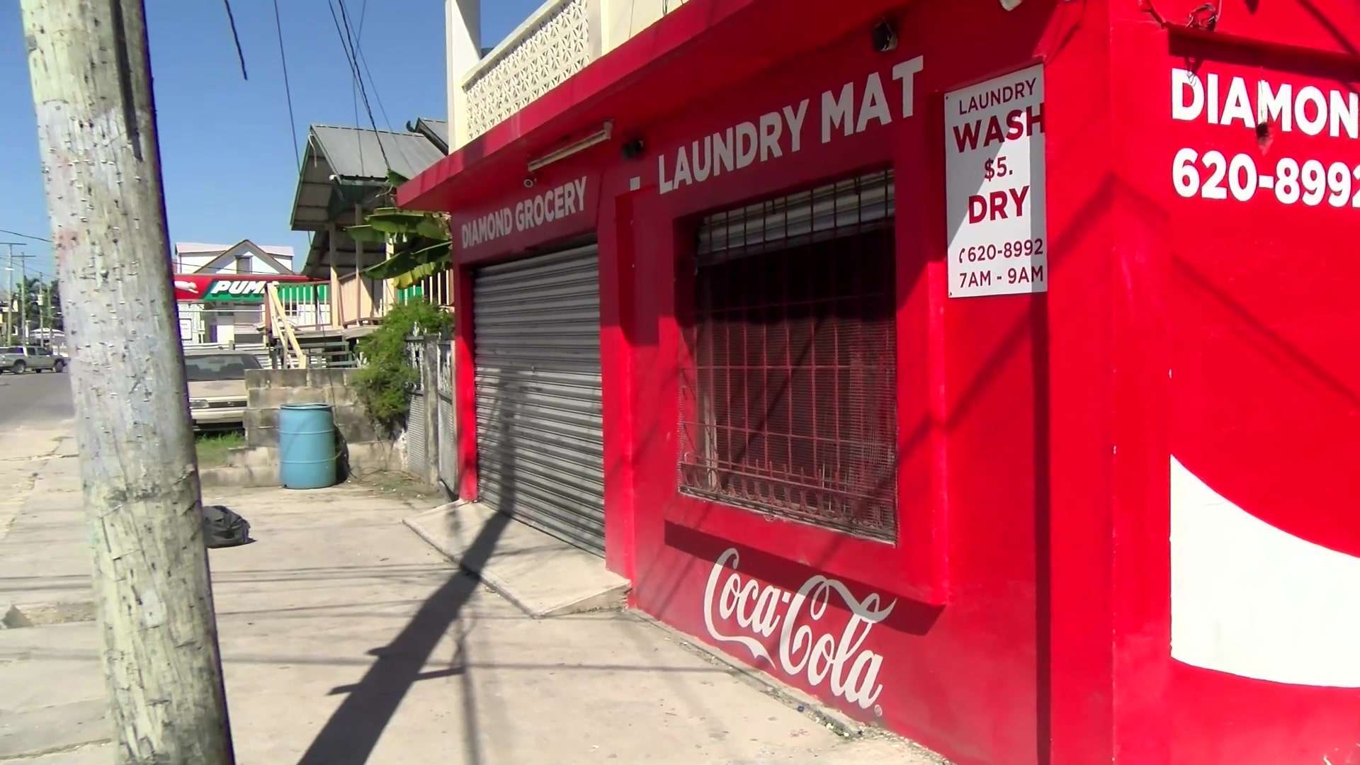 Fire Consumes Diamond Grocery and Laundromat in Owner’s Absence