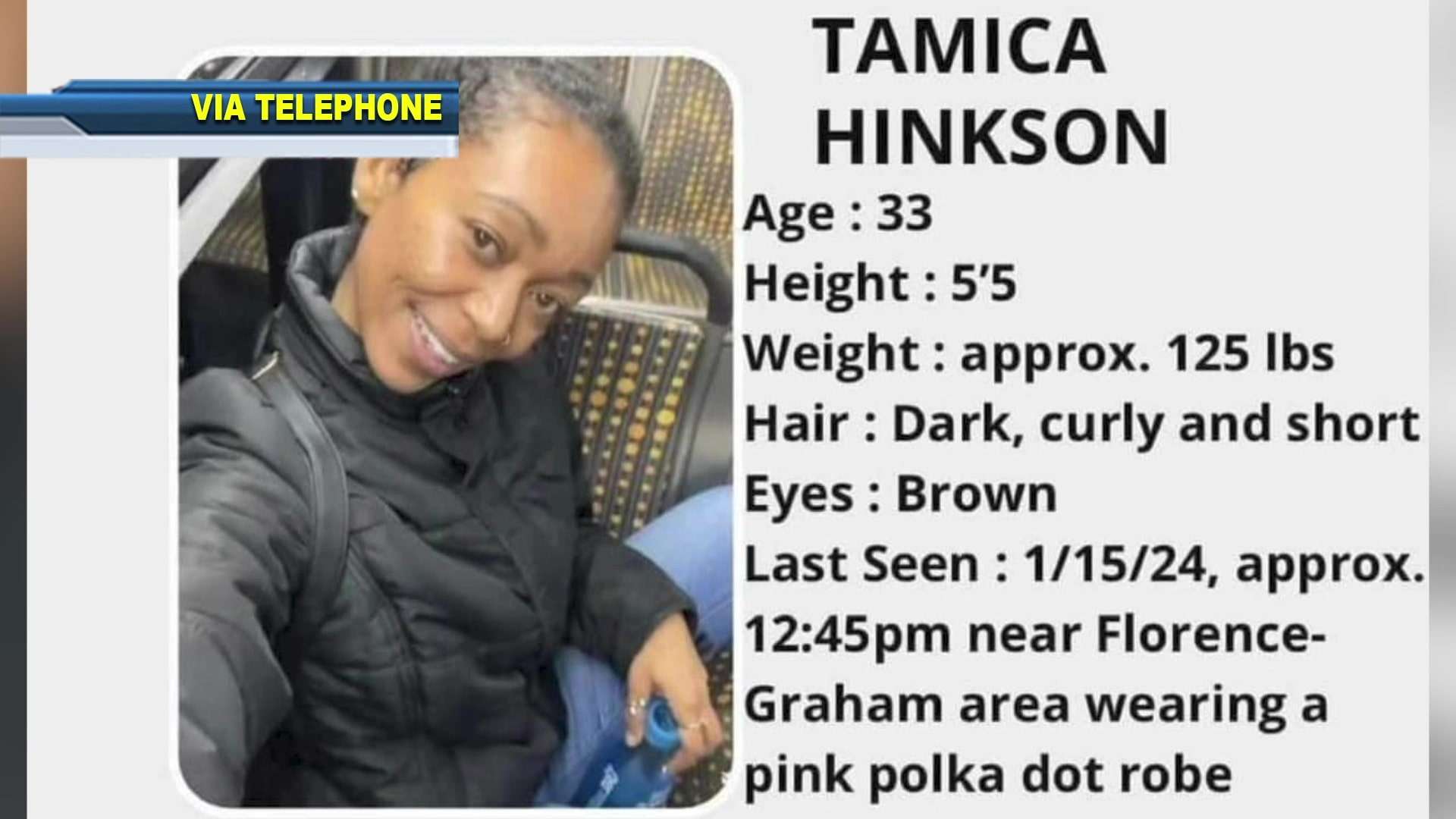 Belizean Woman Reported Missing in Los Angeles, California: Family Seeks Assistance in Locating Tamica Hinkson