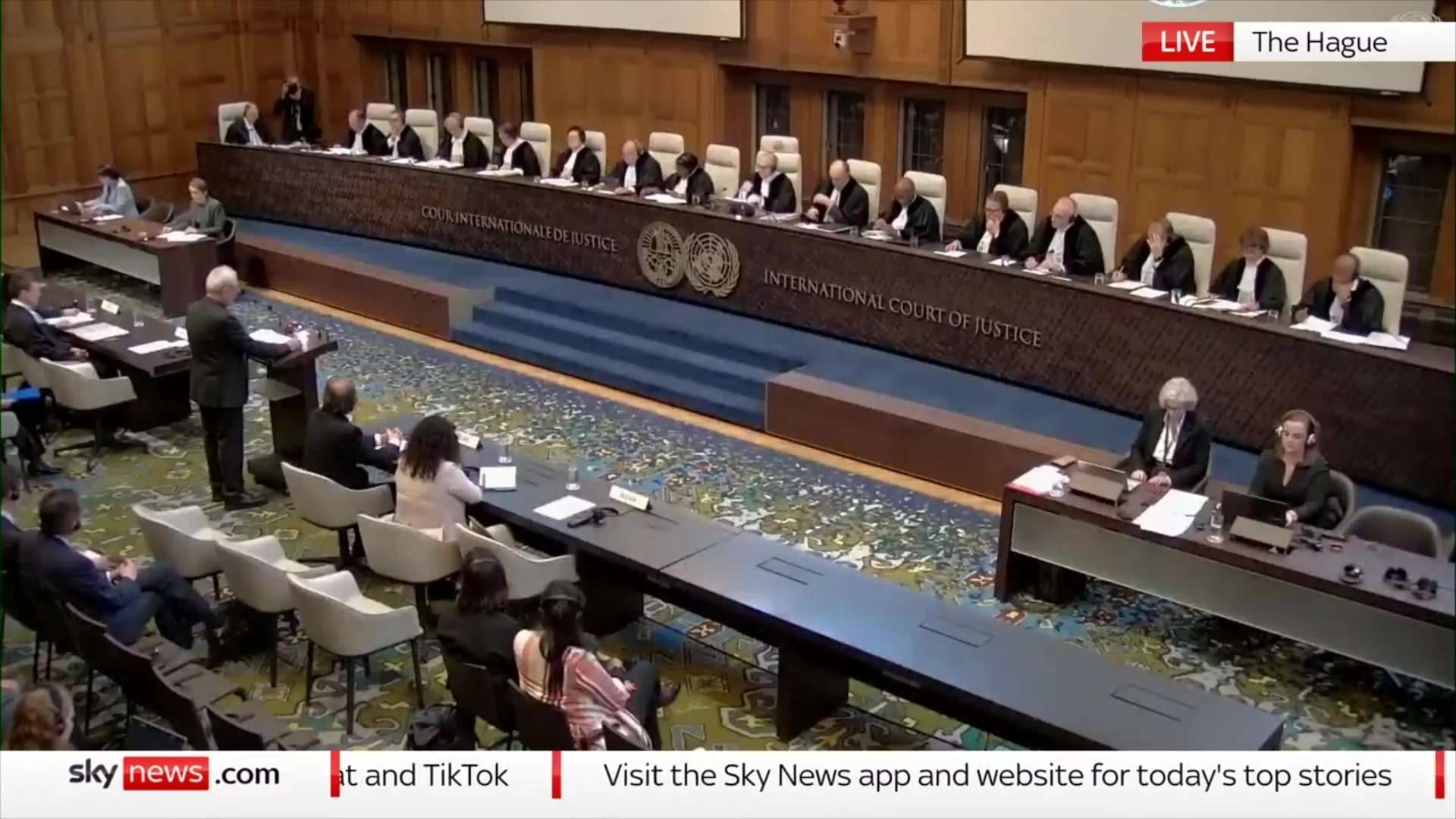 Ambassador Assad Shoman Advocates for Palestinian Rights at International Court of Justice