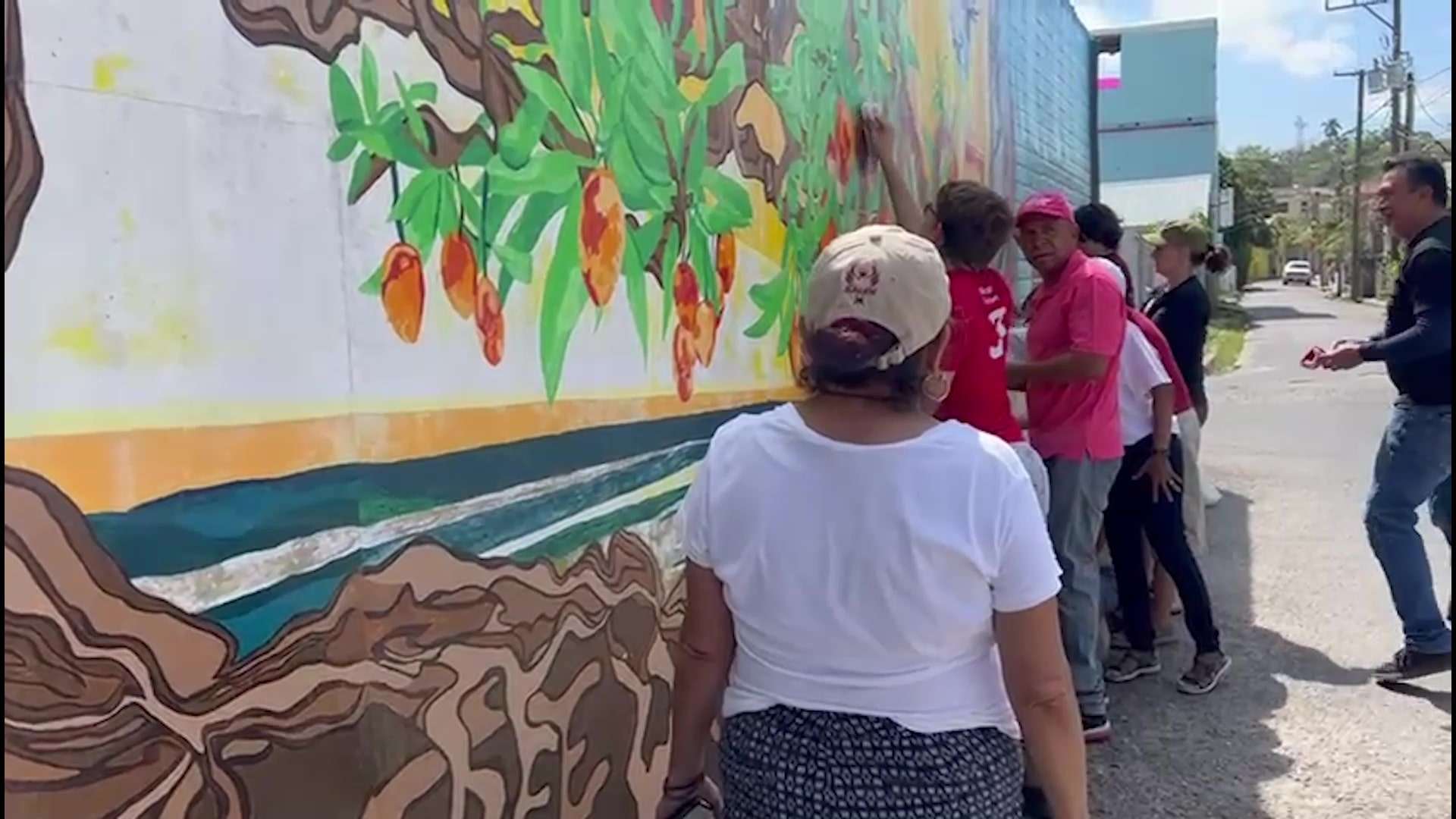 Mural Defaced in San Ignacio: Clean-Up Efforts Underway