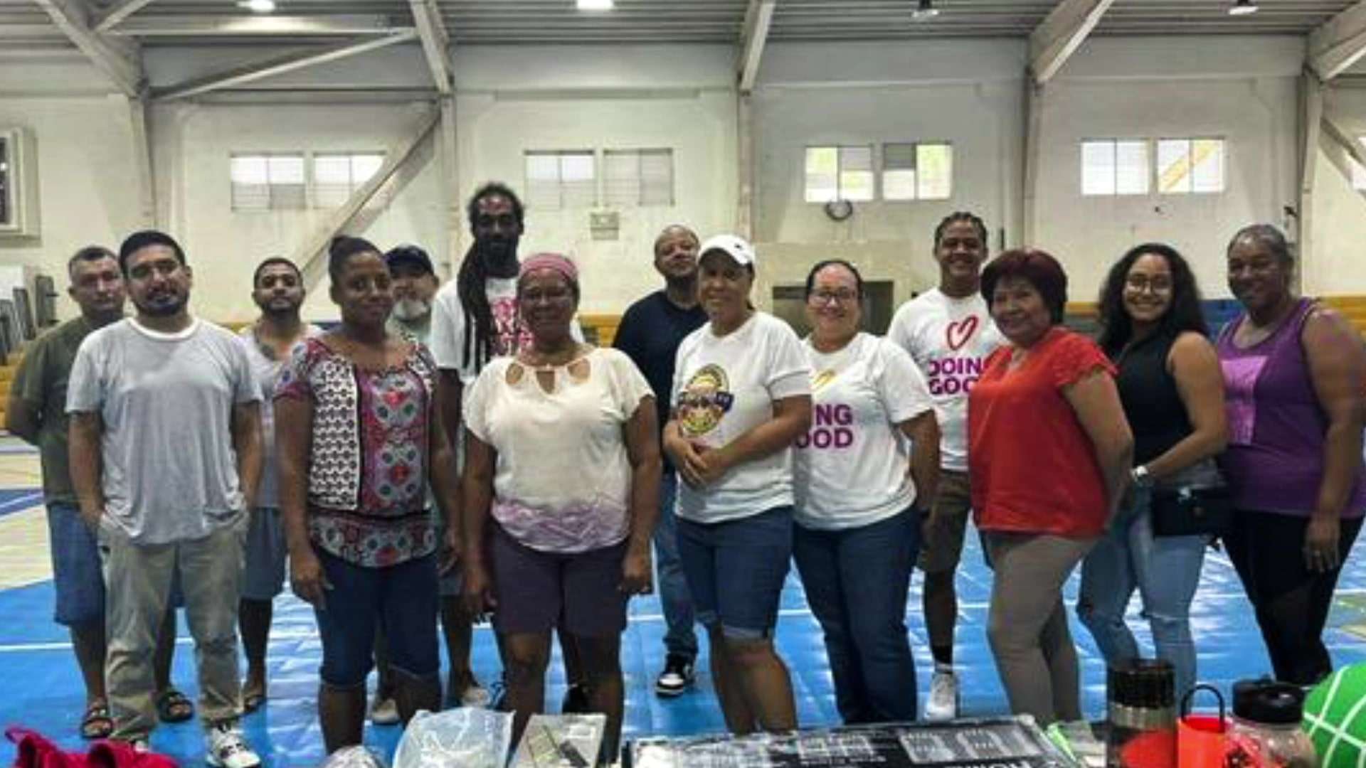 Good Samaritans Donate Basketball Equipment to Brotherhood Basketball Club