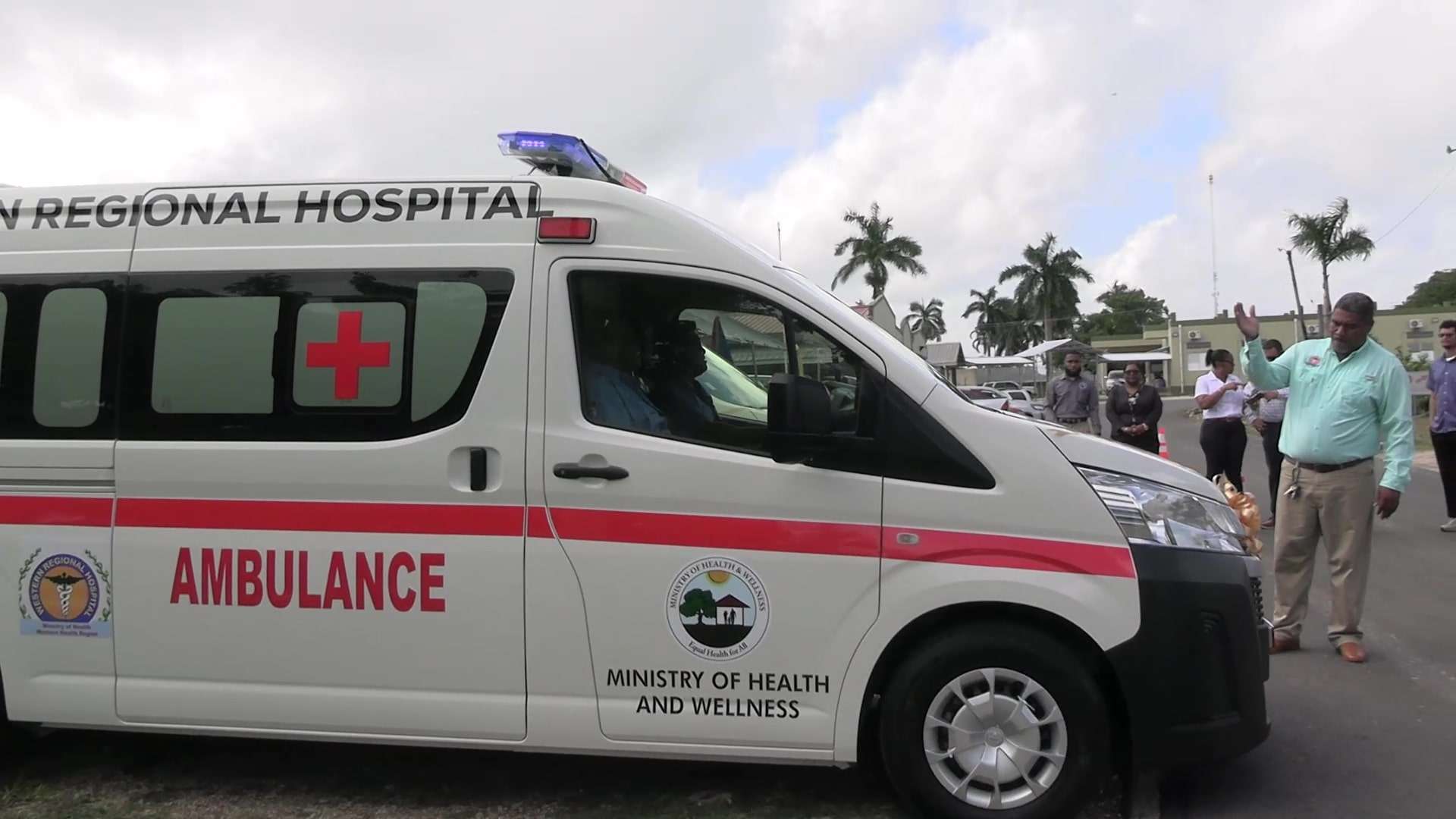Japan Donates Ambulances to Western Regional Hospital to Boost Emergency Response