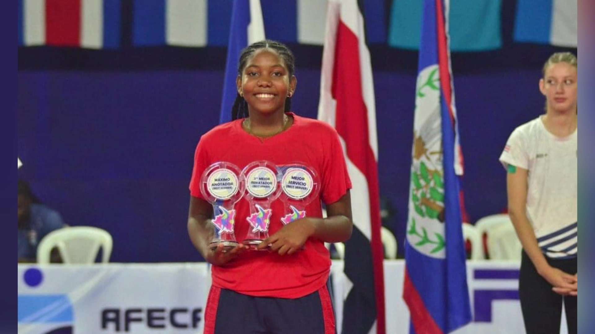 Belize U17 Female Volleyball Team Wins Bronze at Central American Championship, Secures Six Individual Awards