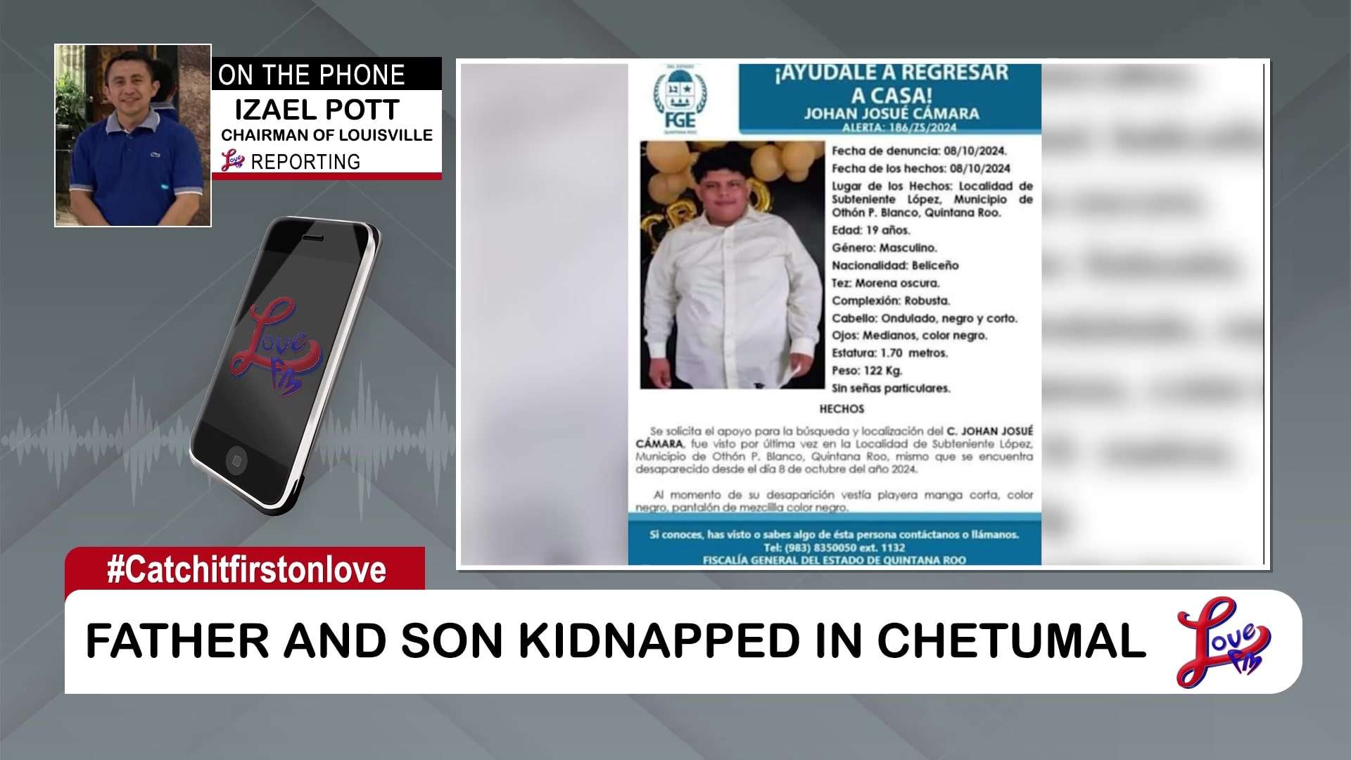 Father and Son Abducted in Mexico: Belizean Family Members Taken After Violent Struggle in Chetumal