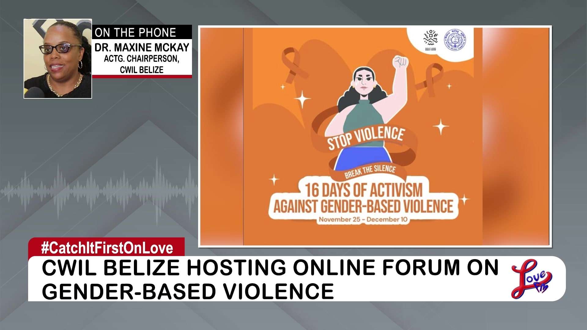 CWIL Hosts Online Forum on Tackling Gender-Based Violence in Belize