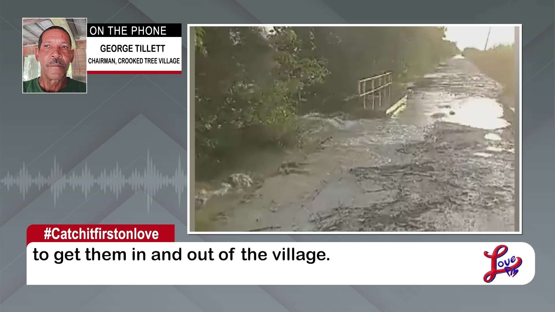 Crooked Tree Flooding Worsens; Residents Seek Assistance for Access
