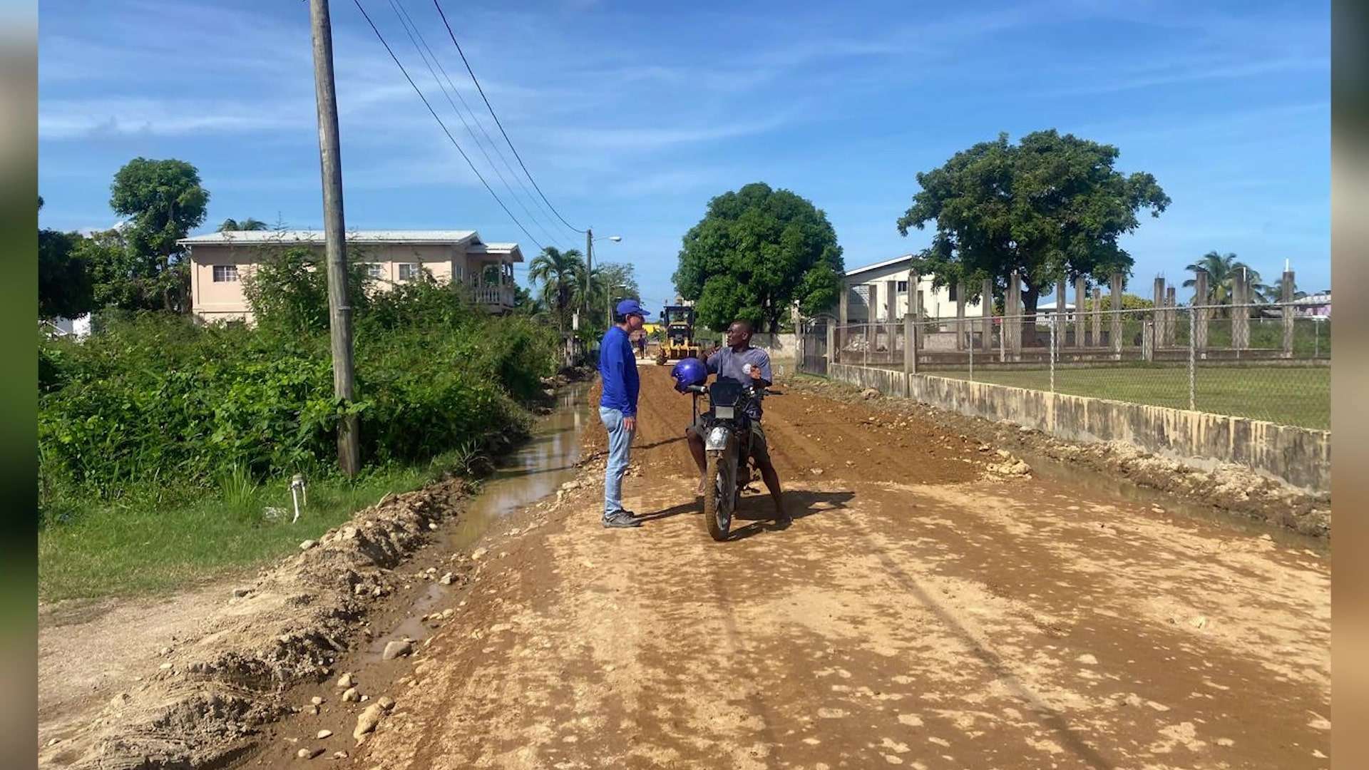 MIDH Begins Urgent Street Repairs in Southern Belize After Heavy Rains