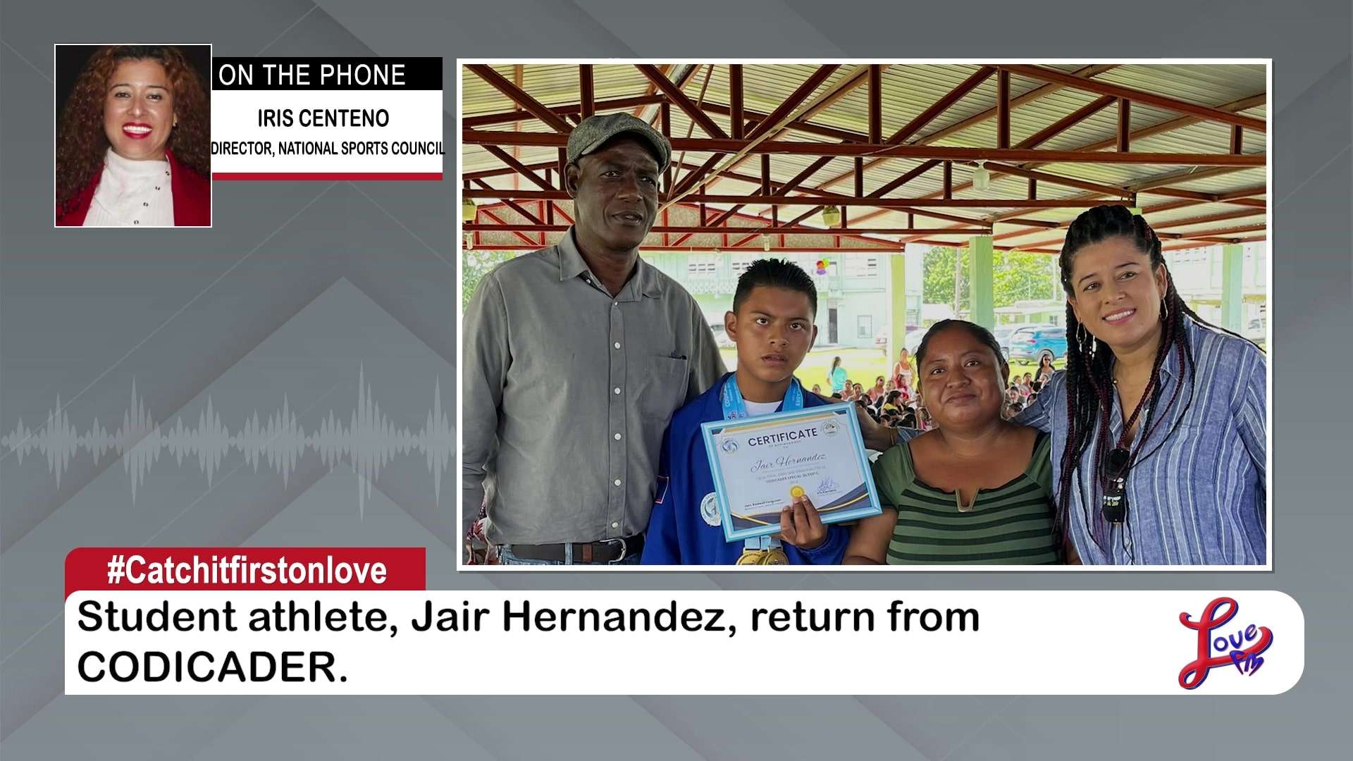Belizean Student Athlete Jair Hernandez Honored for Gold Medal Wins in Panama