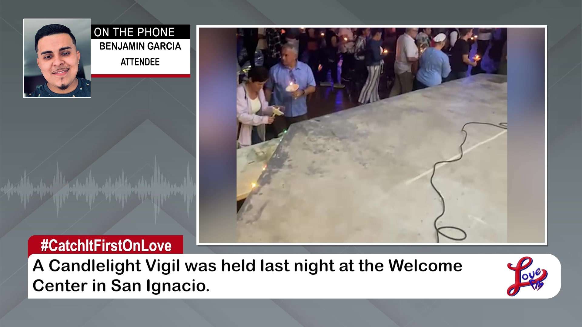 San Ignacio Holds Vigil for Ten Victims of Recent Highway Tragedy
