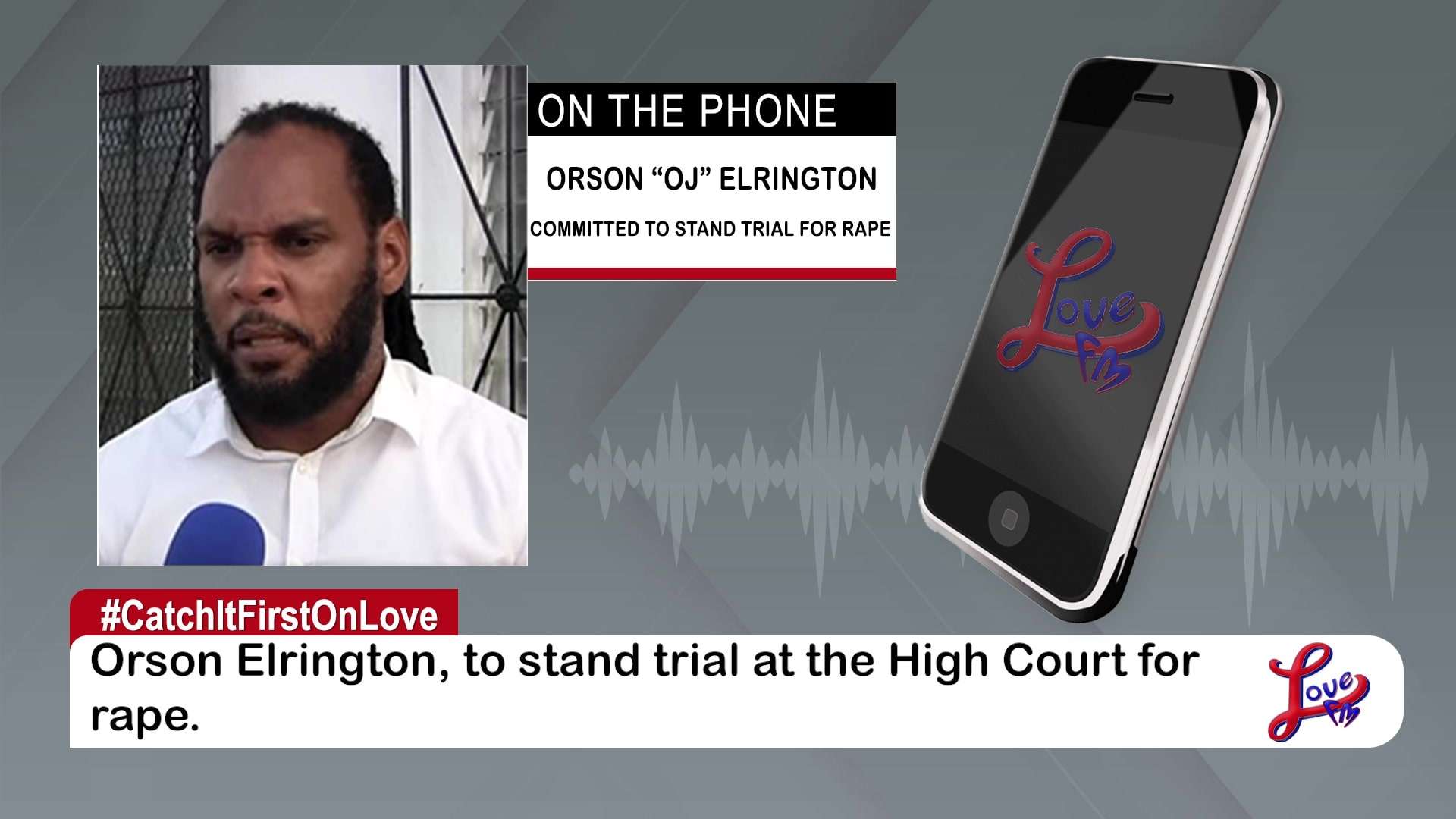 Attorney Orson Elrington Faces Arraignment