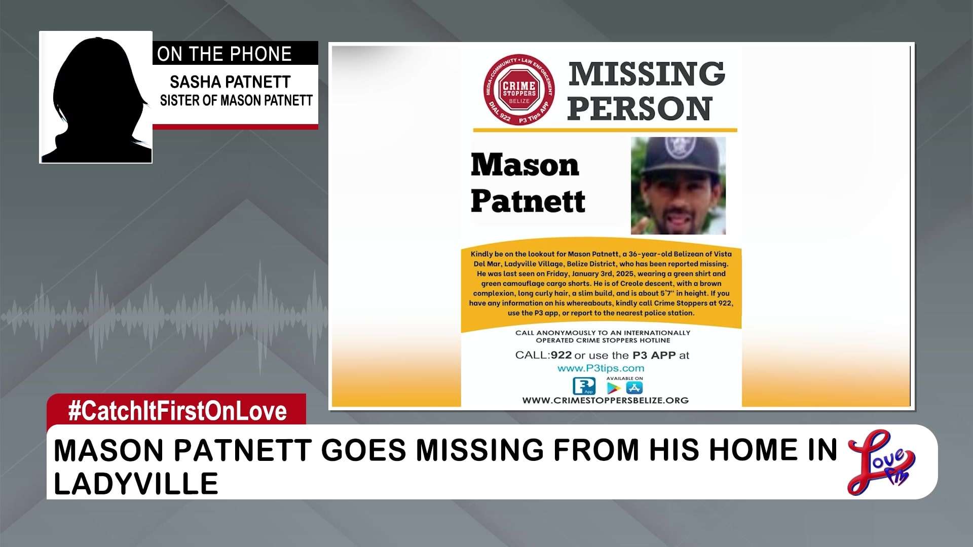 Ladyville Man Missing After Mysterious Disappearance from Vista Del Mar Home