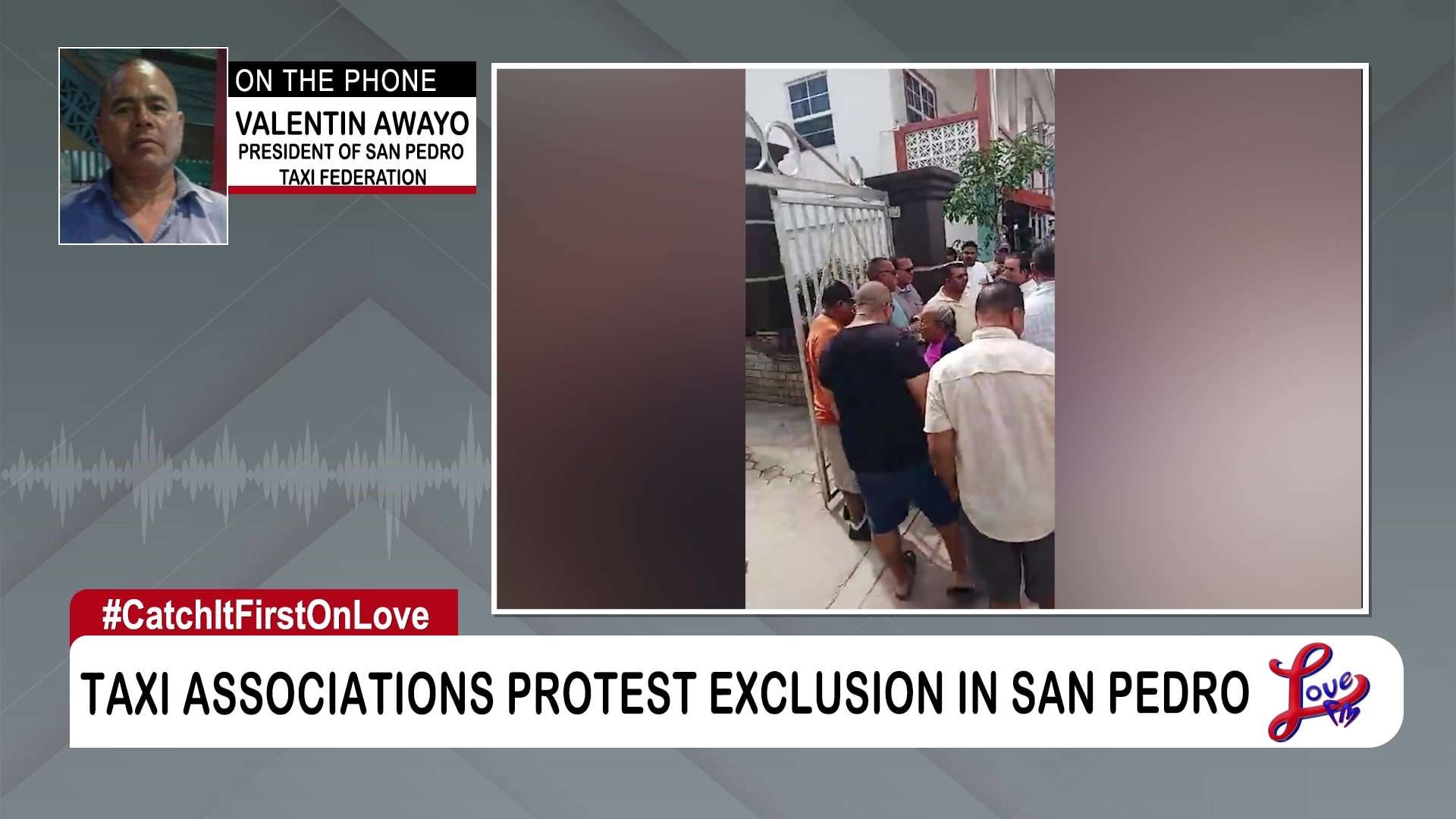 San Pedro Taxi Drivers Protest Foreign Competition and Lack of Response from Mayor