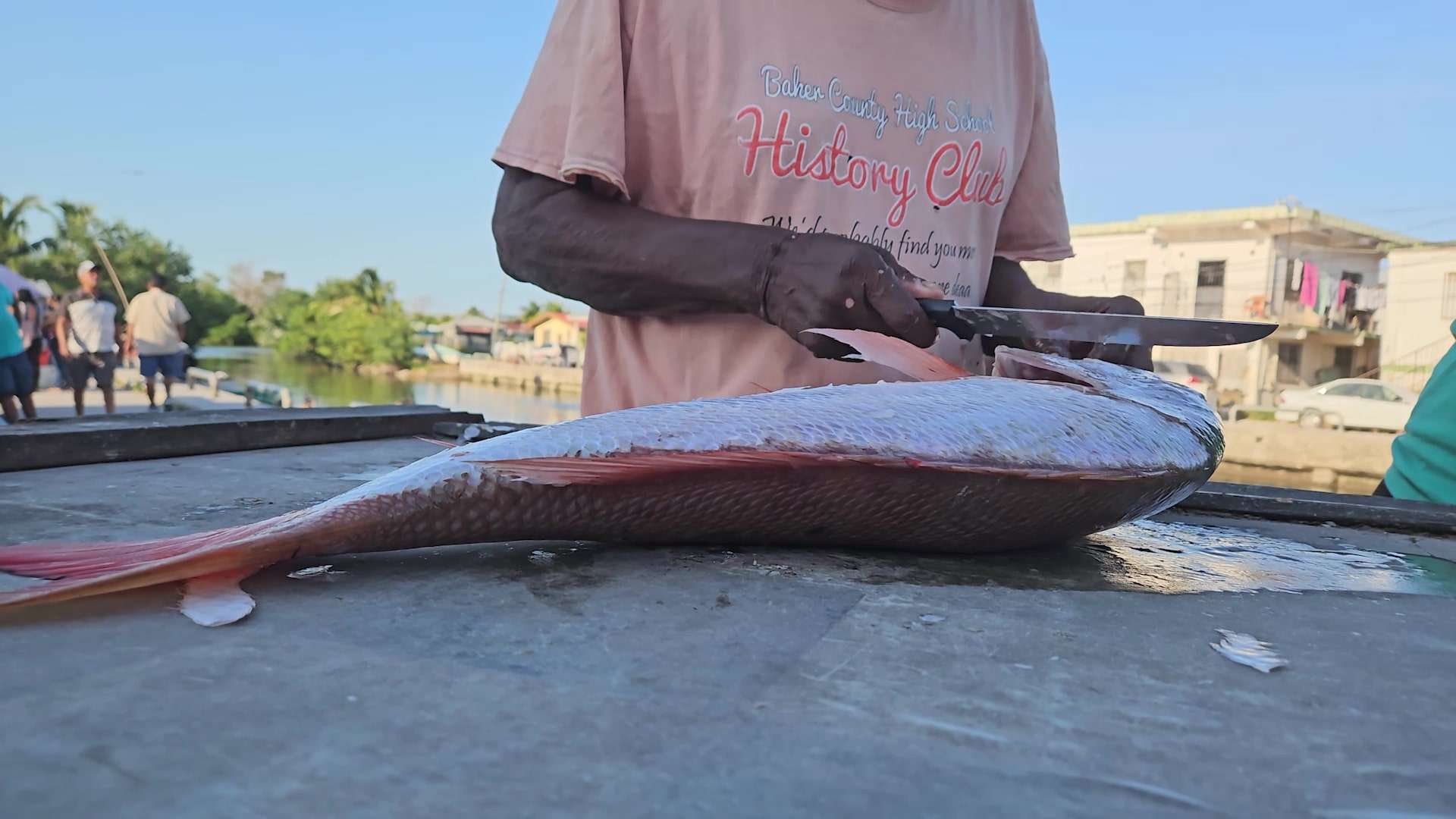 Belizeans Flock to Fish Markets Ahead of Expected Good Friday Price Hike