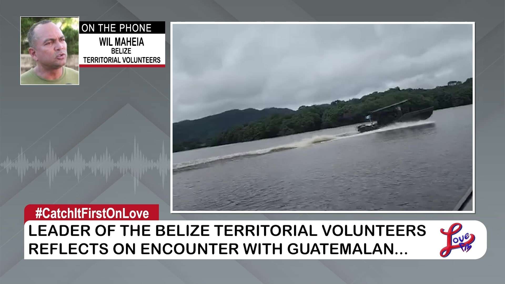 Belize Territorial Volunteers Face Off With Guatemalan Forces