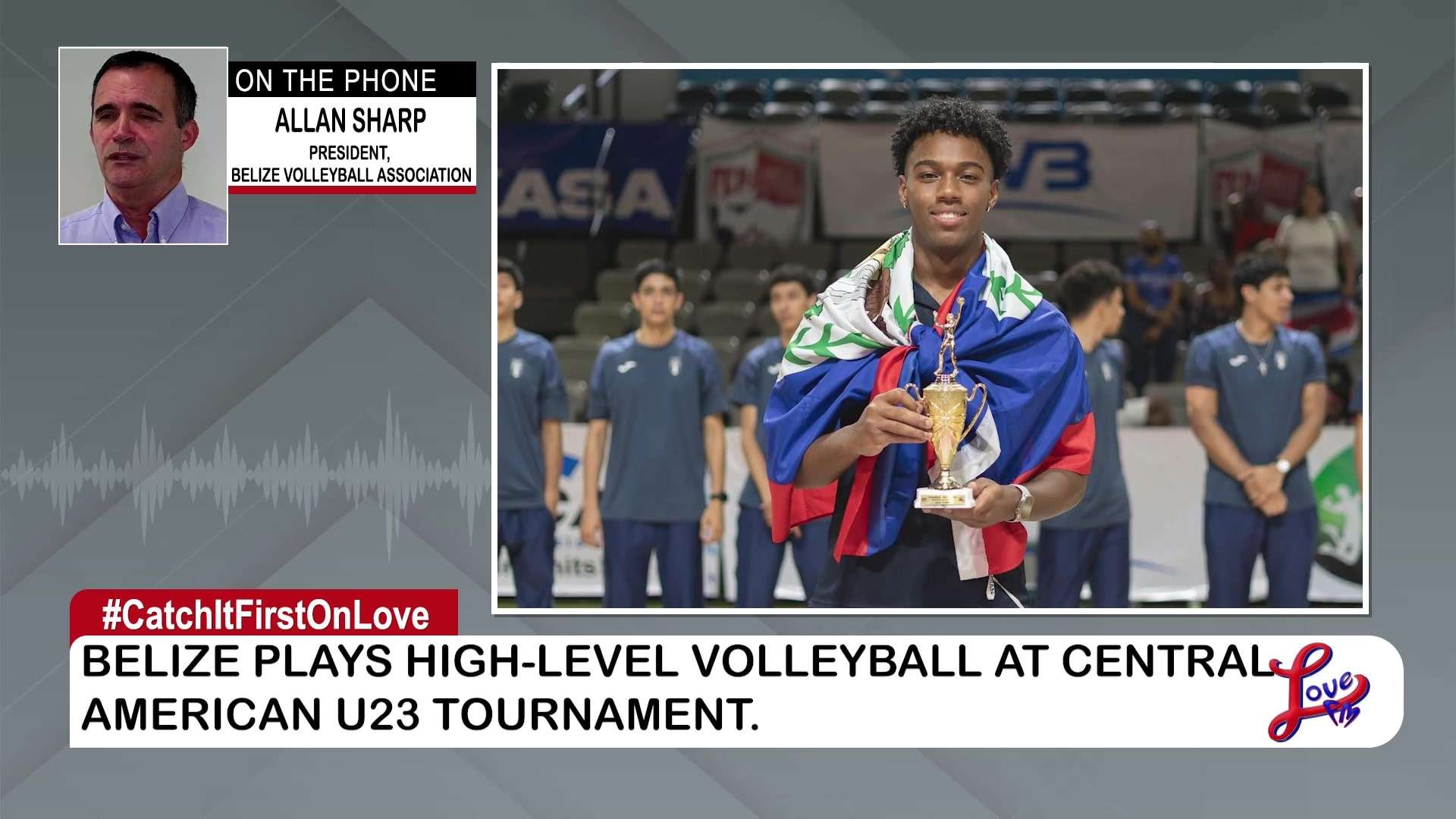 Team Belize Finishes Fifth at Central American Volleyball Championship