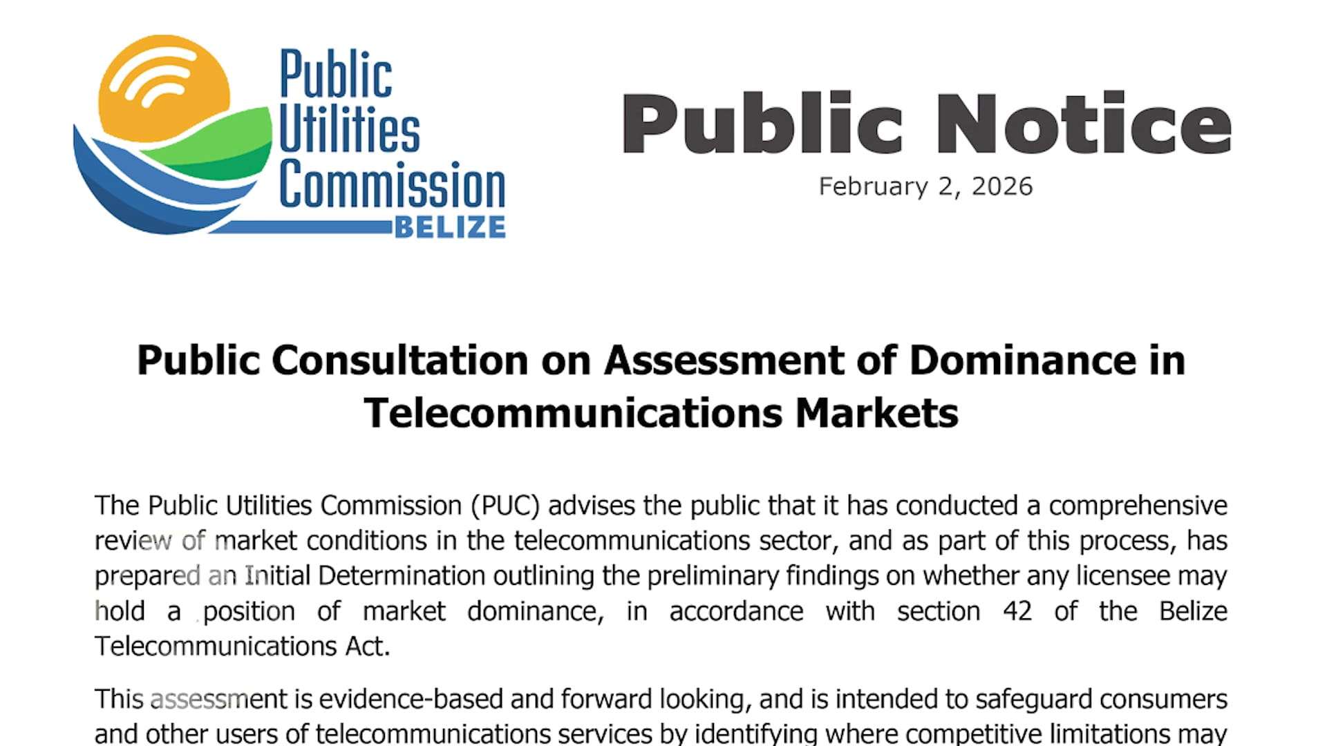 PUC explains their role, clarifies speculations and sets the record straight