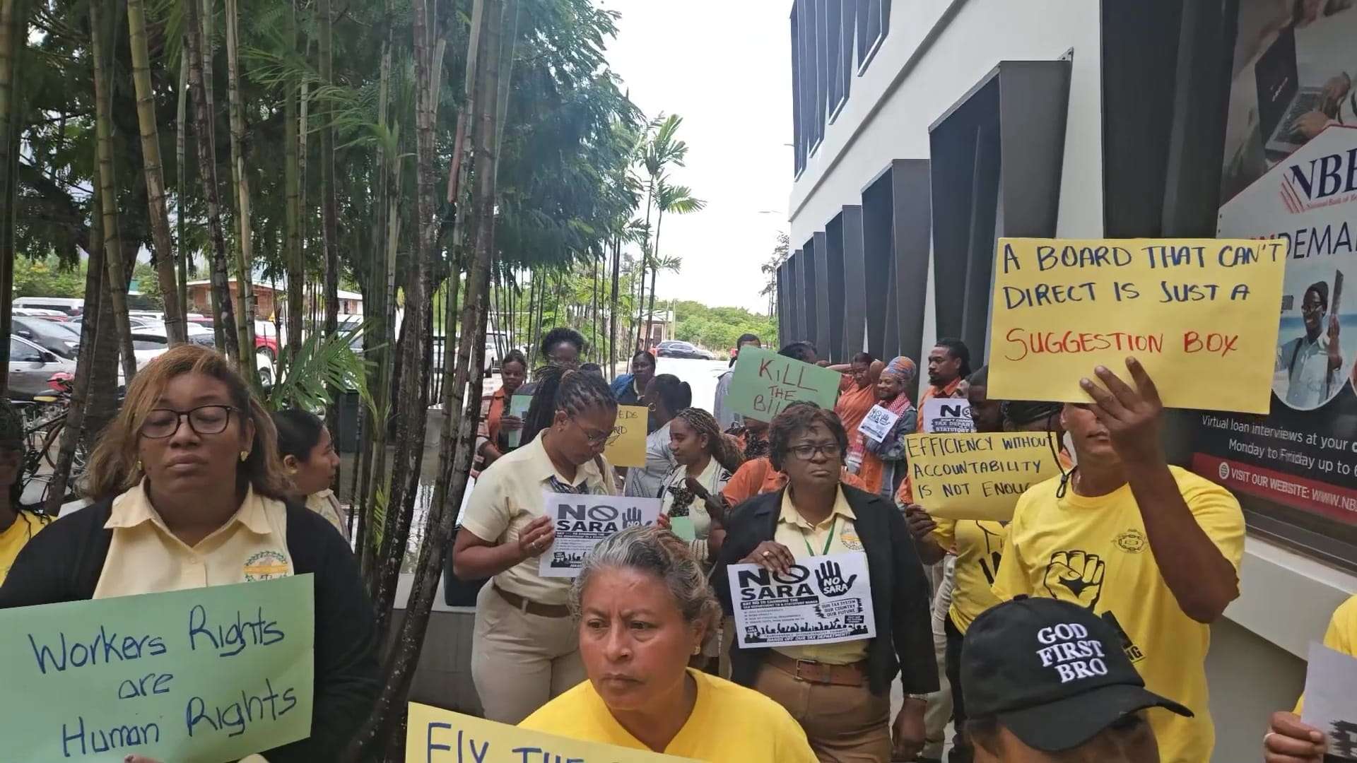 Tax Department Employees Walk Off Job Over Revenue Authority Plan