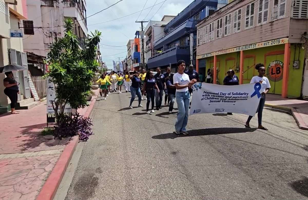 Belize City March Stands in Solidarity With Child Sexual Abuse Survivors