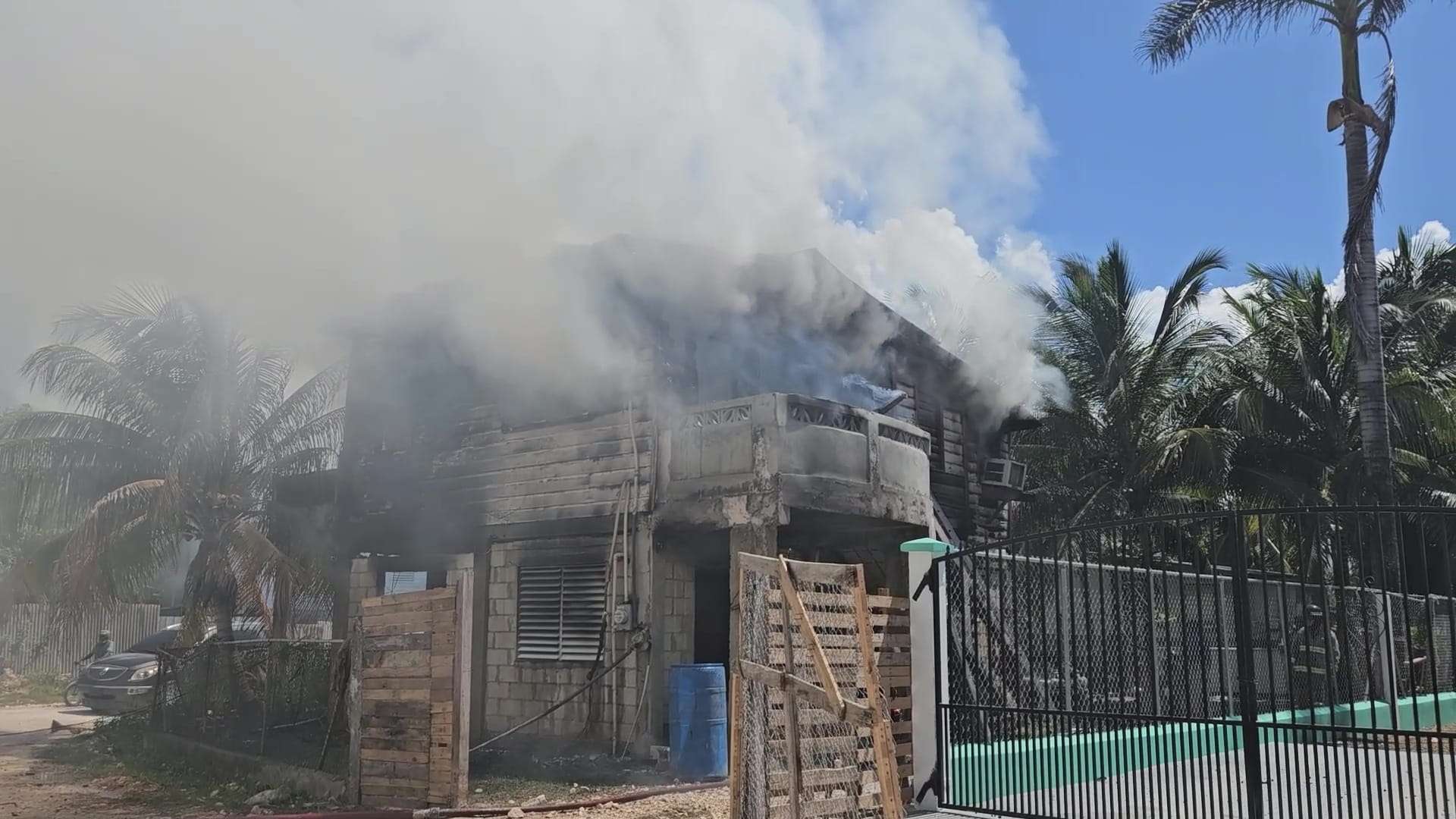 Eight Displaced After Fire Guts Freedom Street Home