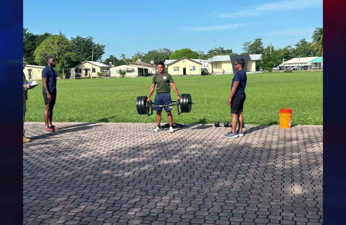 BDF Officer Cadets Compete for Chance to Attend US Army Officer Candidate School